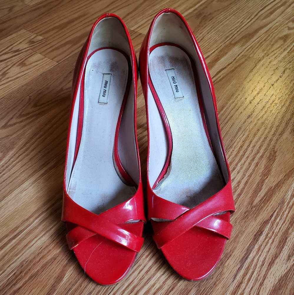Miu Miu Red Heels 36